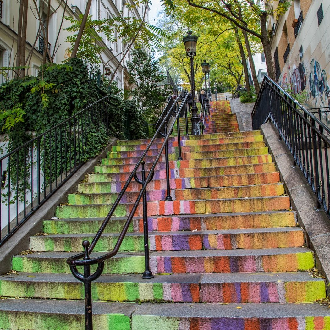 Calvaire Street Stairs 1